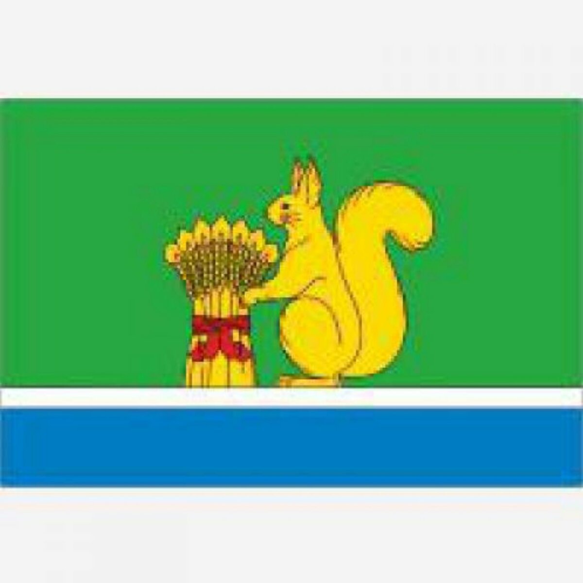 Флаг Уржумского района Кировской области.